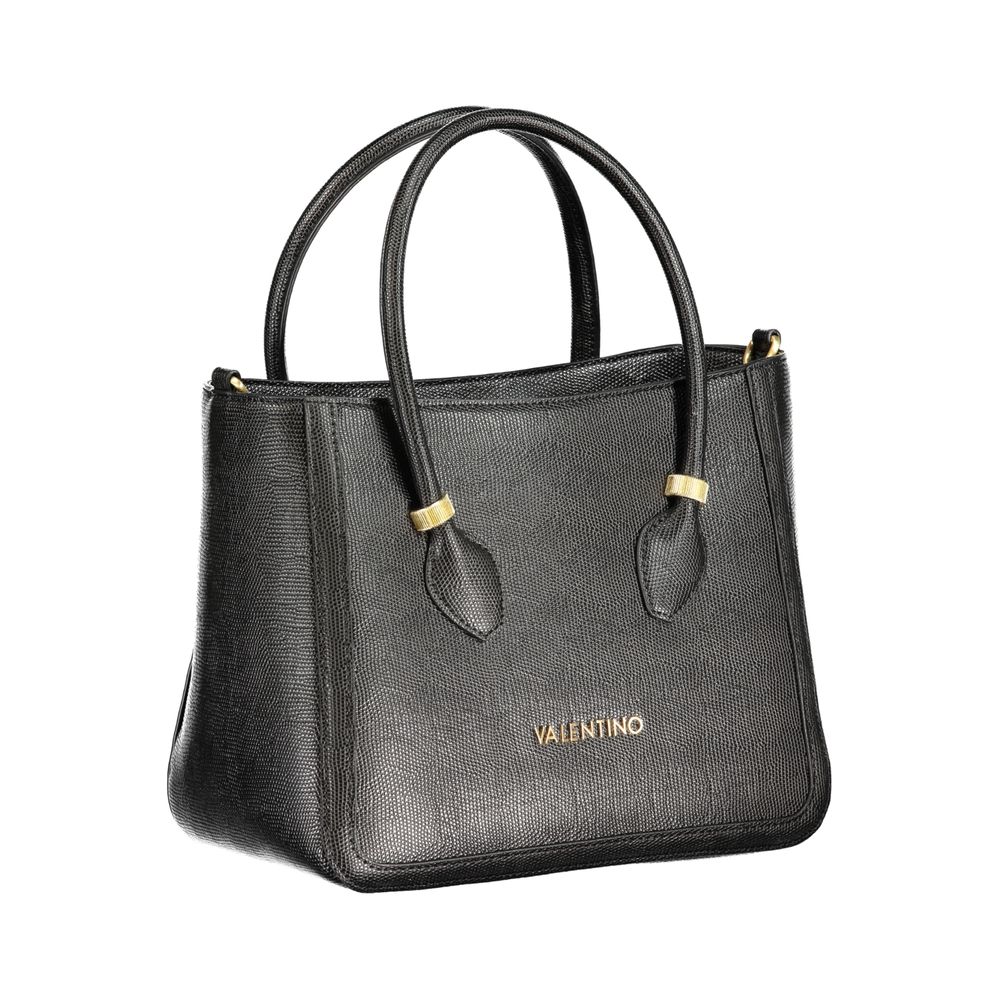 Black Polyethylene Handbag - GlamHub Luxury and Icon Brand Clothing