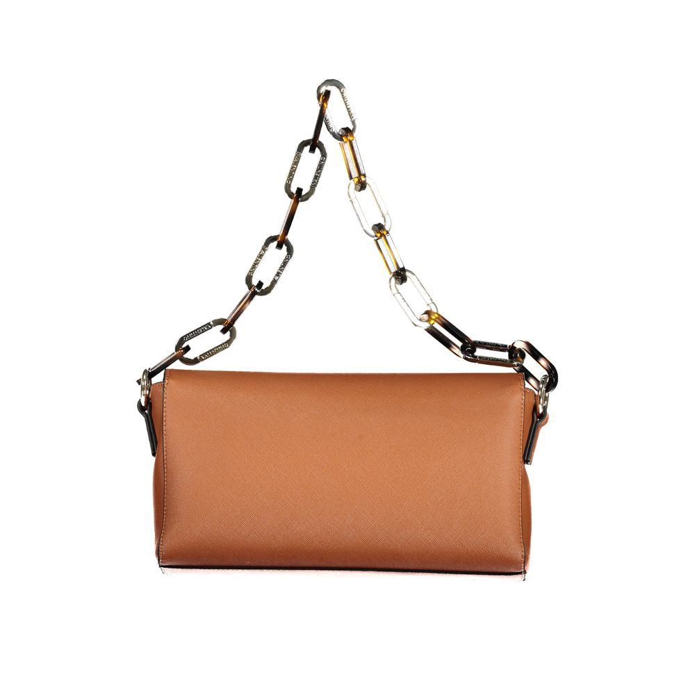 Brown Polyethylene Handbag