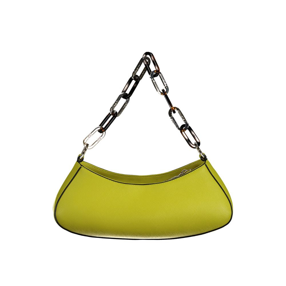 Yellow Polyethylene Handbag - GlamHub Luxury and Icon Brand Clothing