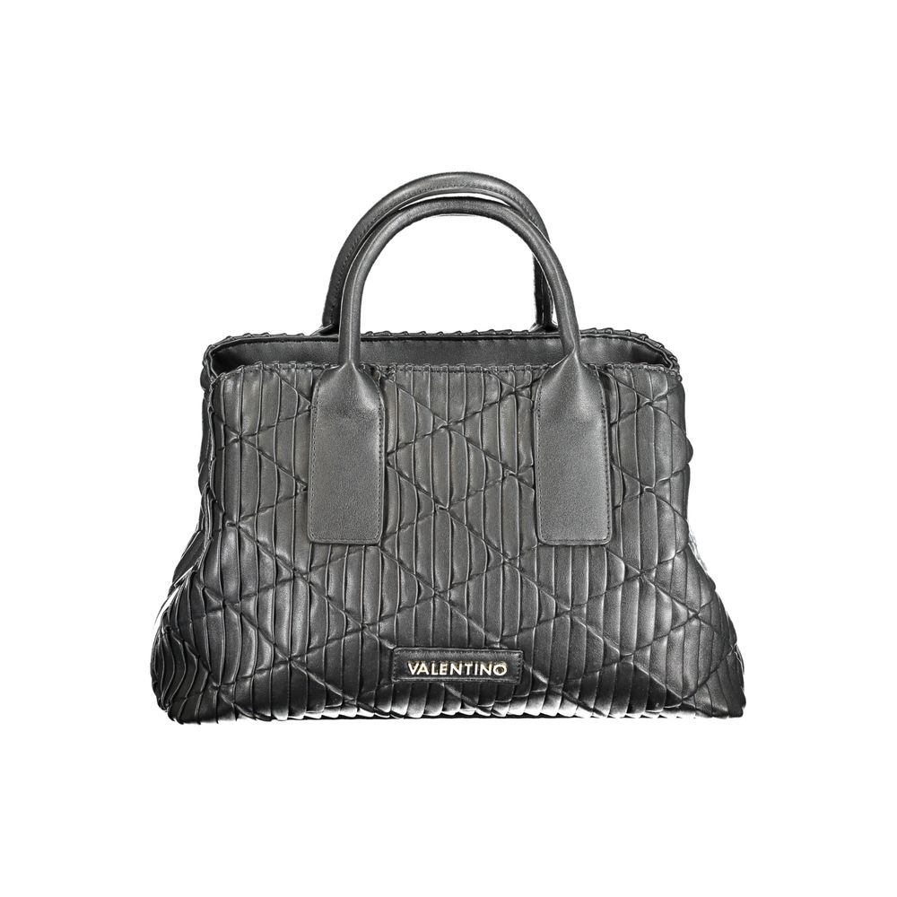 Black Polyethylene Handbag - GlamHub Luxury and Icon Brand Clothing