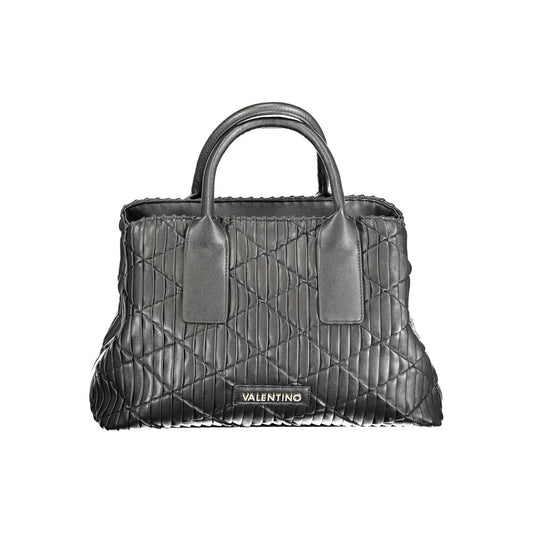 Black Polyethylene Handbag - GlamHub Luxury and Icon Brand Clothing