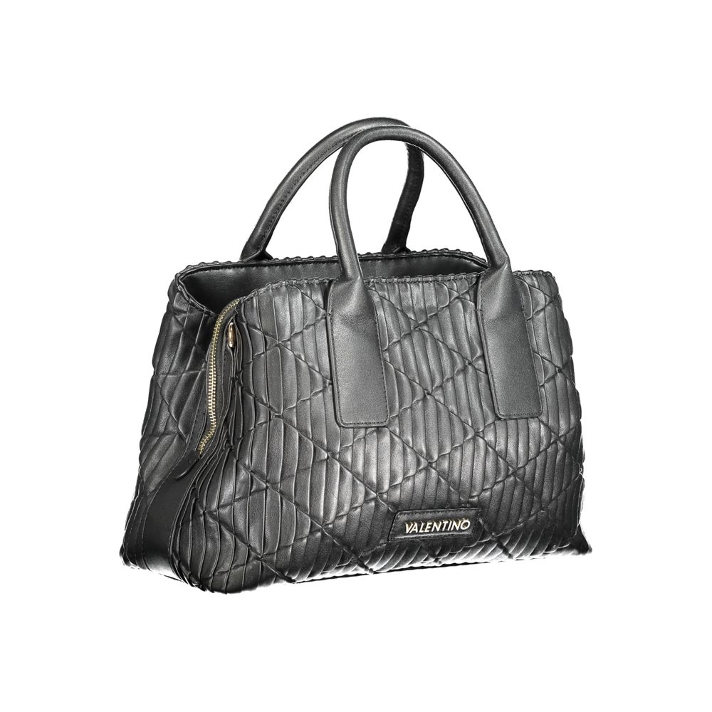 Black Polyethylene Handbag - GlamHub Luxury and Icon Brand Clothing