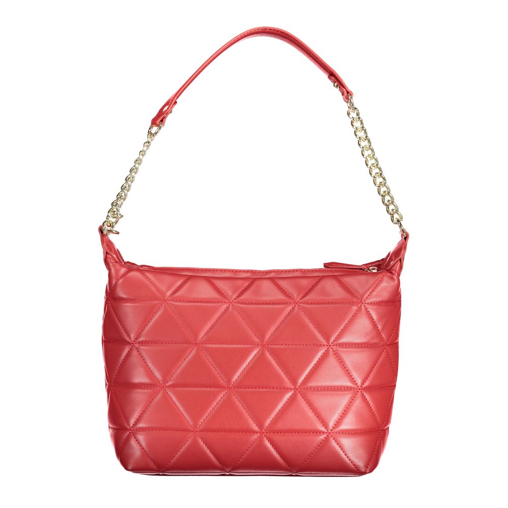 Red Polyethylene Handbag - GlamHub Luxury and Icon Brand Clothing