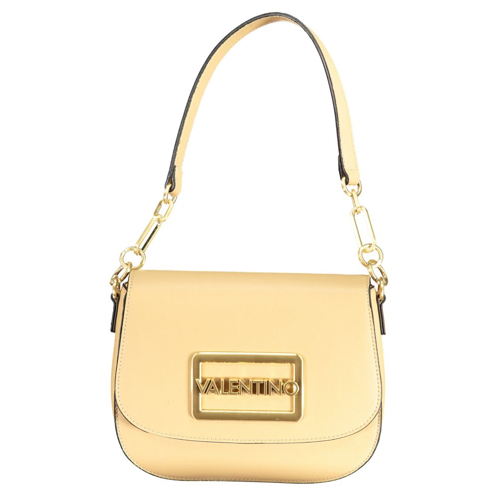 Beige Polyethylene Handbag - GlamHub Luxury and Icon Brand Clothing