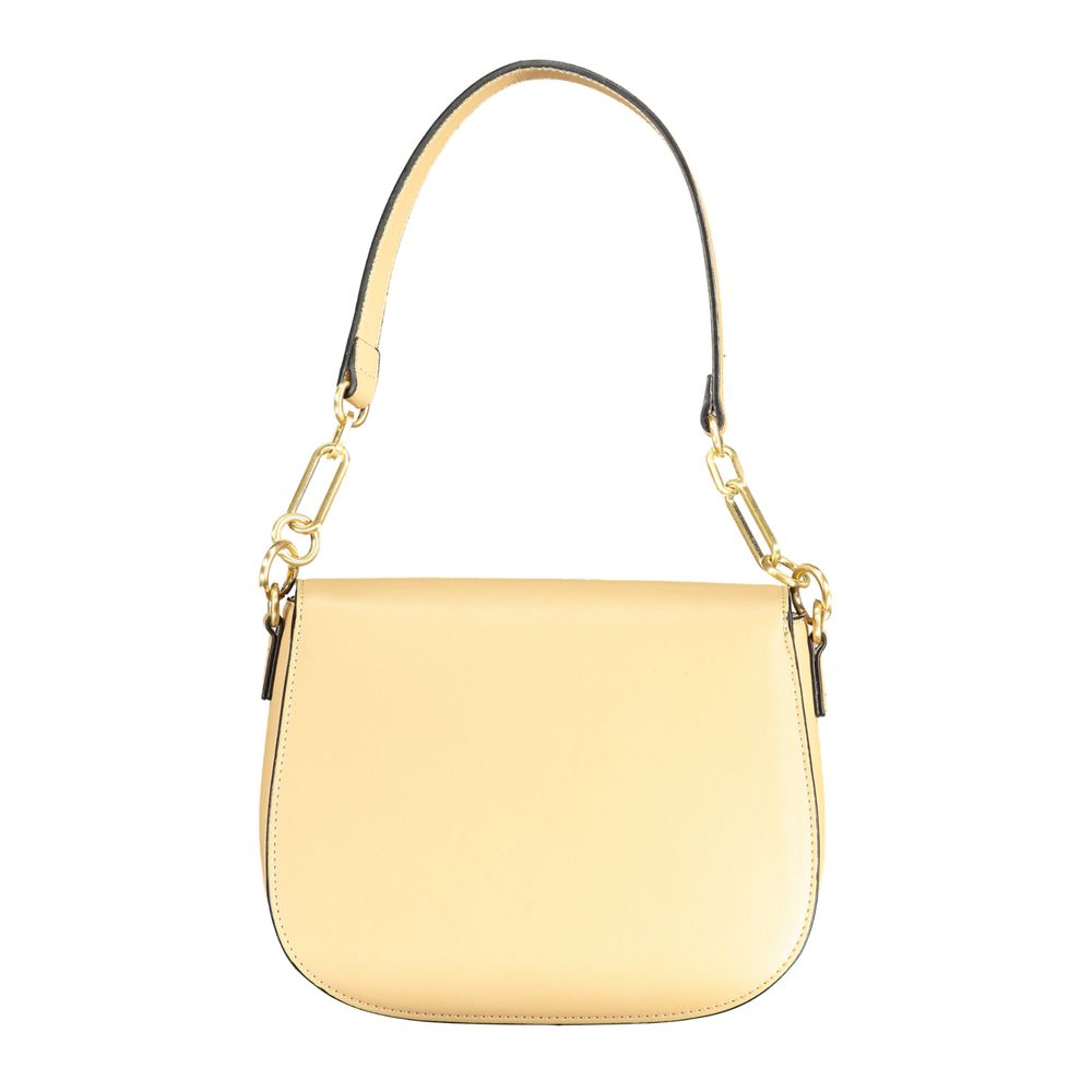 Beige Polyethylene Handbag - GlamHub Luxury and Icon Brand Clothing