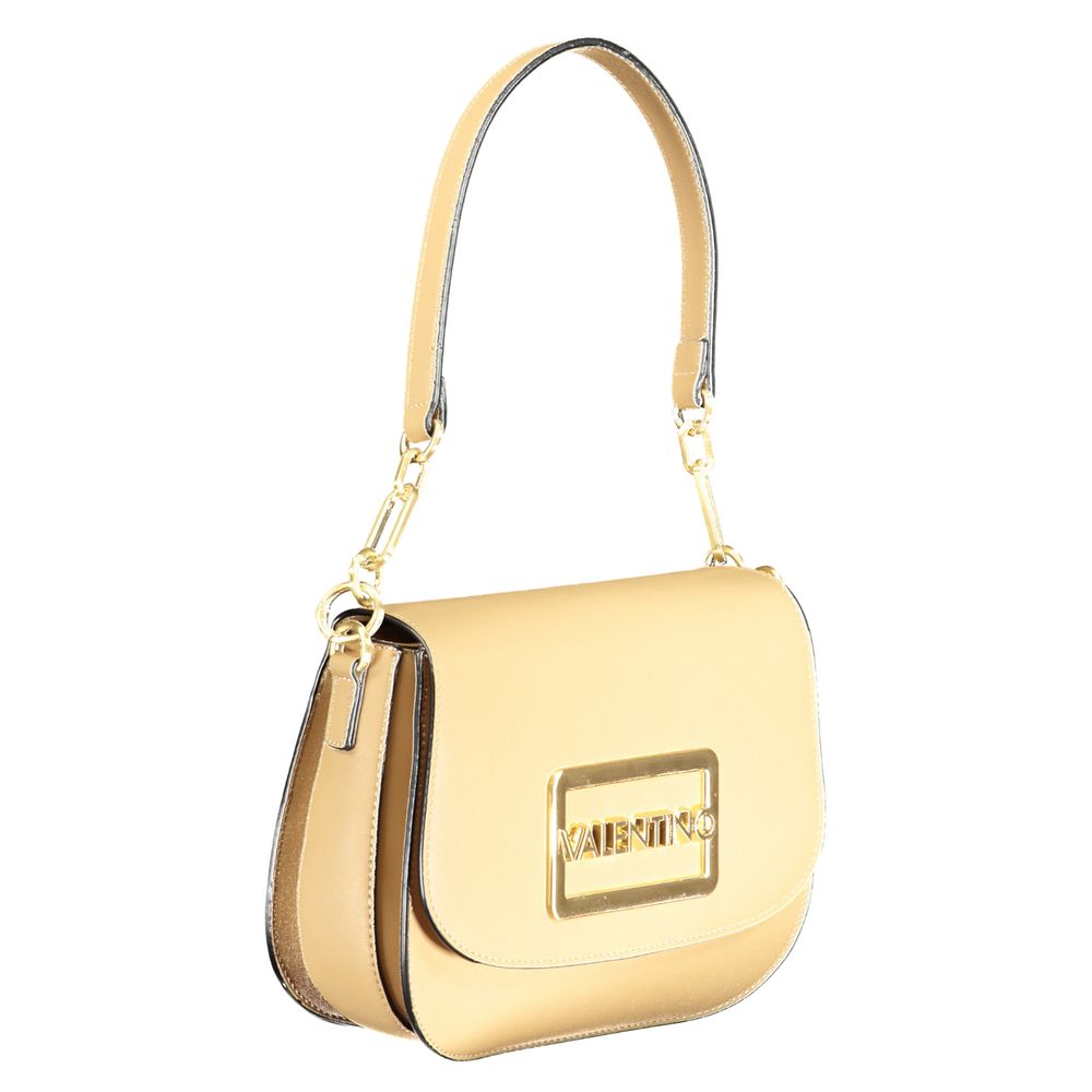 Beige Polyethylene Handbag - GlamHub Luxury and Icon Brand Clothing