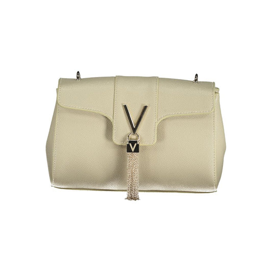 Beige Polyethylene Handbag - GlamHub Luxury and Icon Brand Clothing