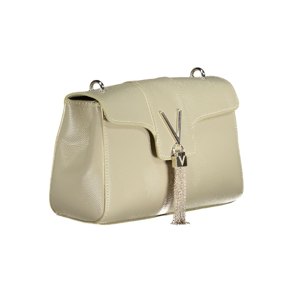 Beige Polyethylene Handbag - GlamHub Luxury and Icon Brand Clothing