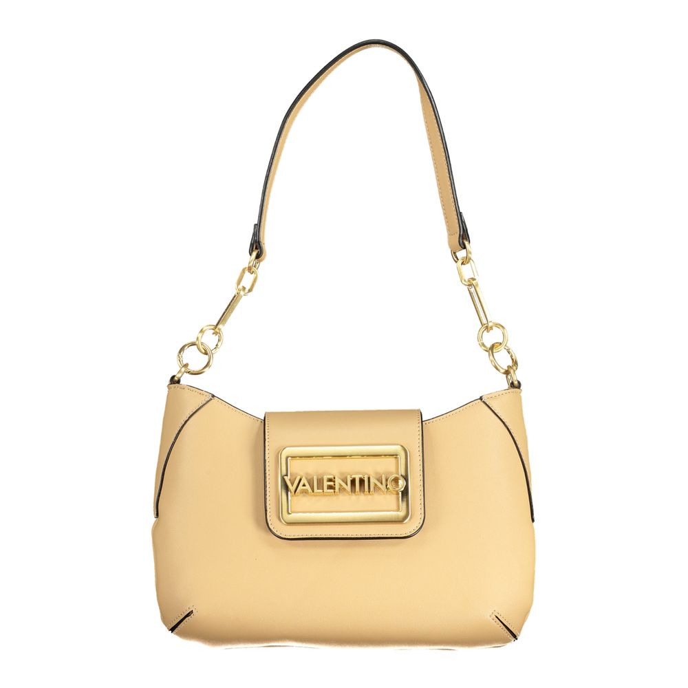 Beige Polyethylene Handbag - GlamHub Luxury and Icon Brand Clothing