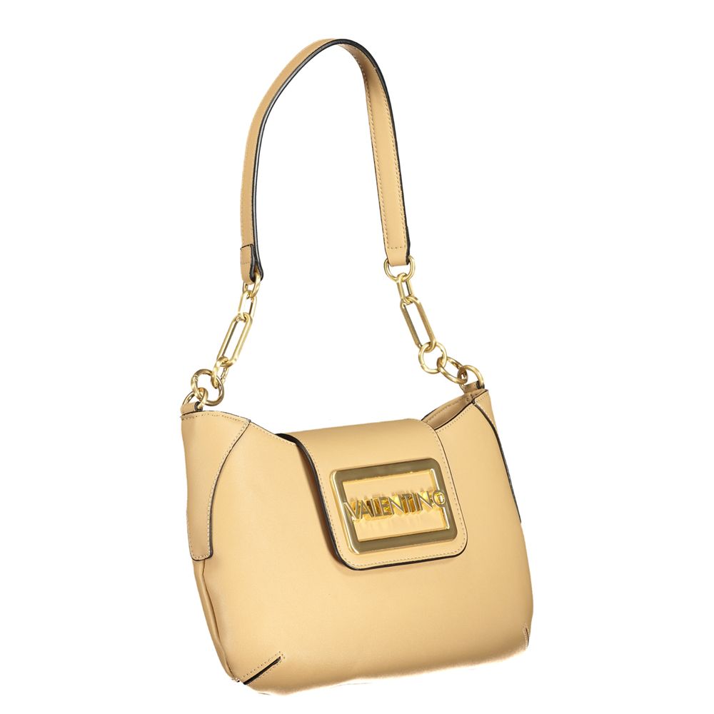 Beige Polyethylene Handbag - GlamHub Luxury and Icon Brand Clothing