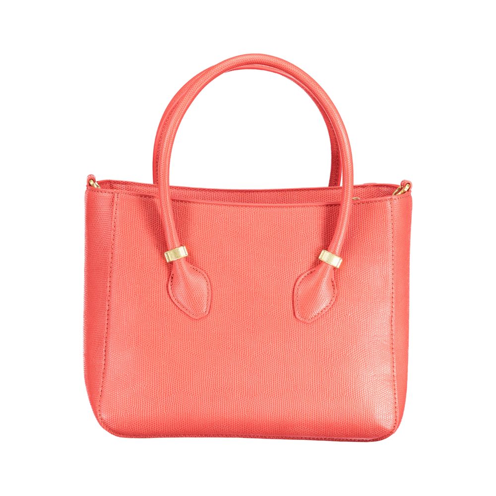 Red Polyethylene Handbag - GlamHub Luxury and Icon Brand Clothing