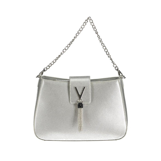 Silver Polyethylene Handbag - GlamHub Luxury and Icon Brand Clothing