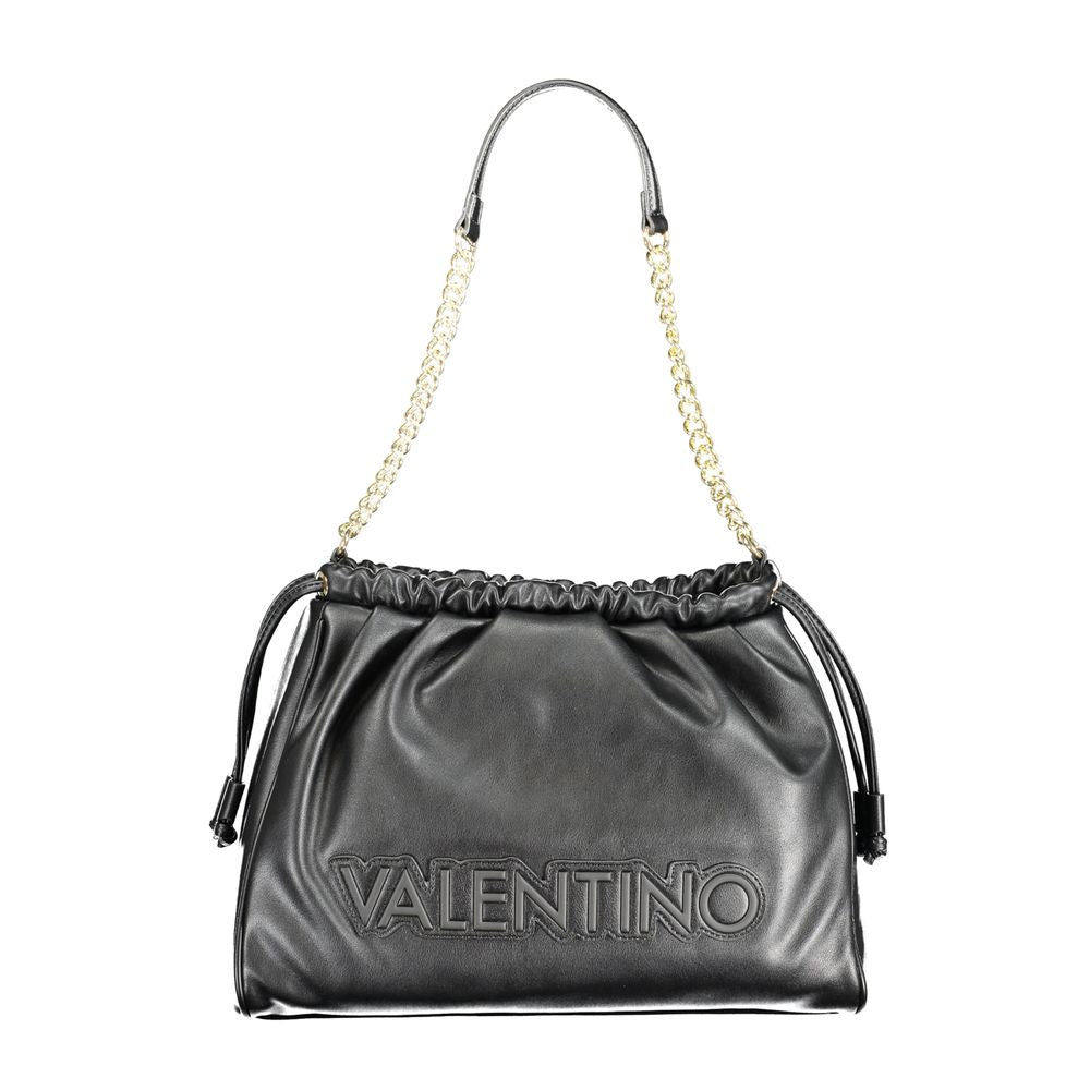 Black Polyethylene Handbag - GlamHub Luxury and Icon Brand Clothing