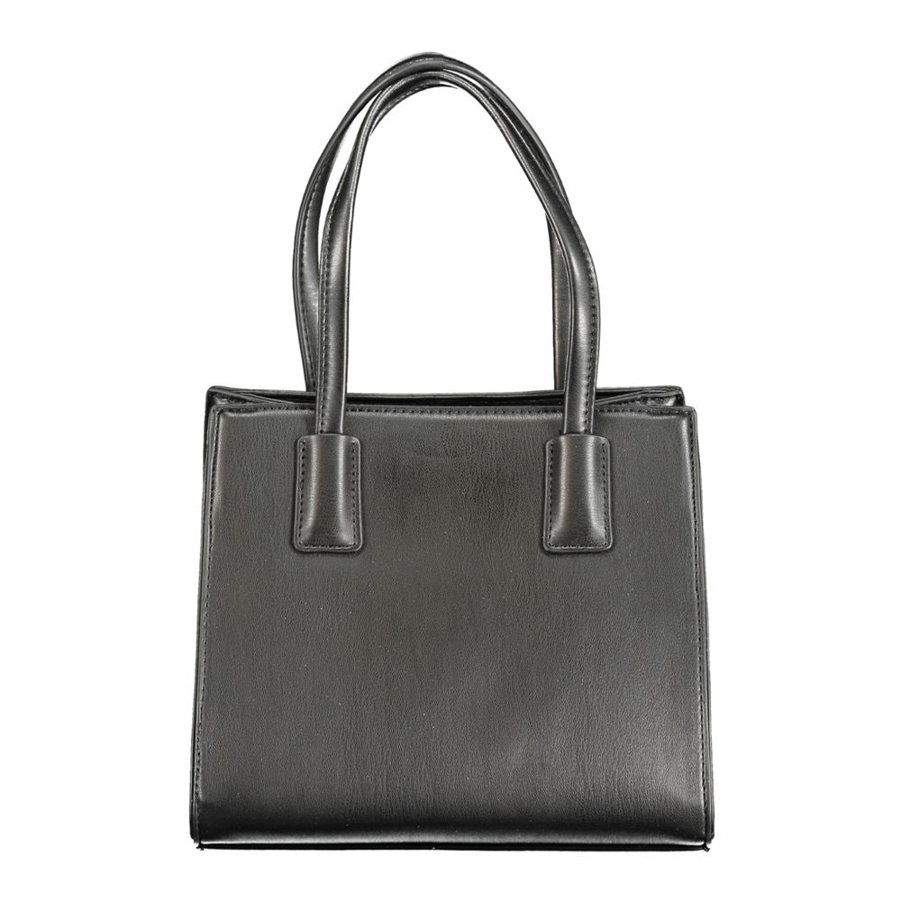 Black Polyethylene Handbag - GlamHub Luxury and Icon Brand Clothing