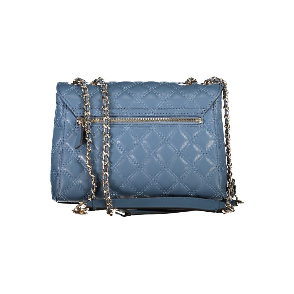 Light Blue Polyethylene Handbag - GLAMHUB BOUTIQUE 