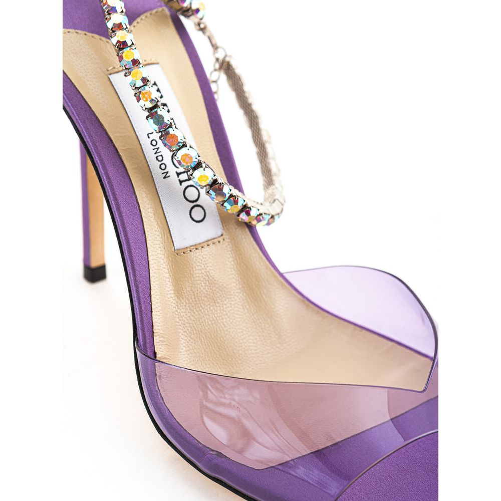 Purple Raso Sandal - GLAMHUB BOUTIQUE 