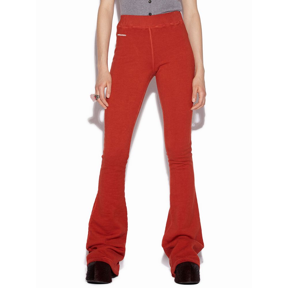 Red Cotton Jeans & Pant - GLAMHUB BOUTIQUE 