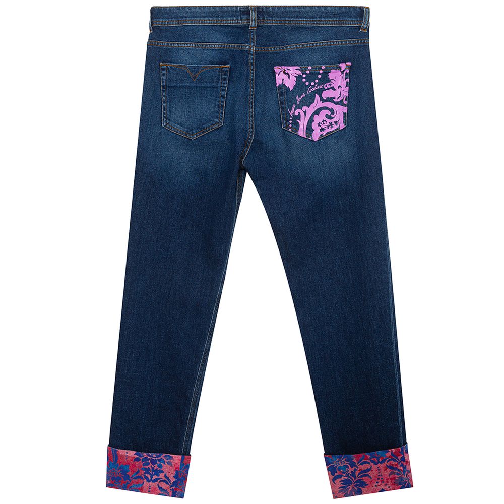 Blue Cotton Jeans & Pant - GLAMHUB BOUTIQUE 