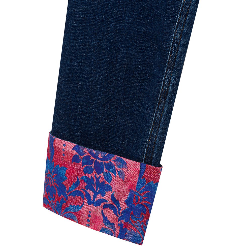 Blue Cotton Jeans & Pant - GLAMHUB BOUTIQUE 