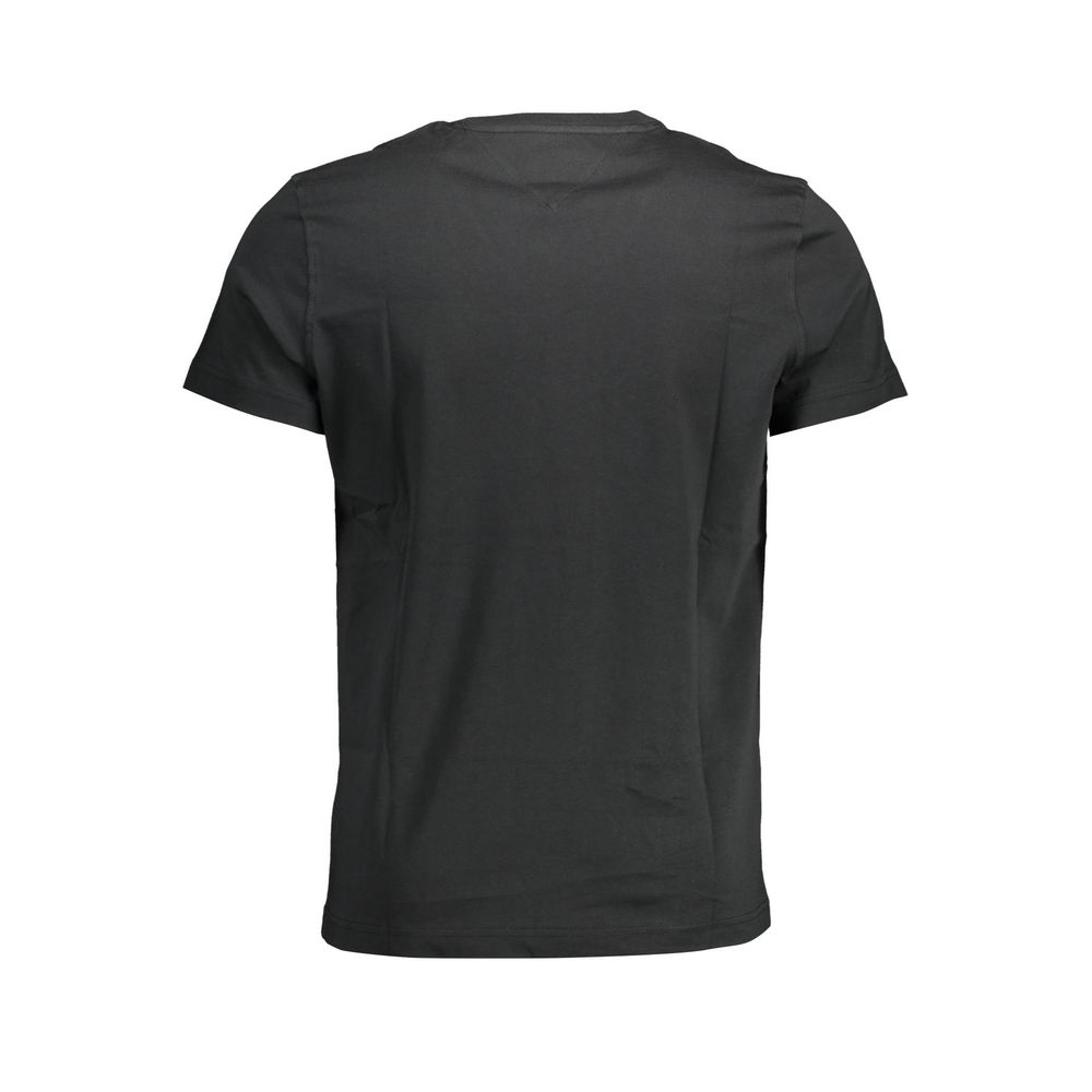 Black Cotton T-Shirt - GlamHub Luxury and Icon Brand Clothing