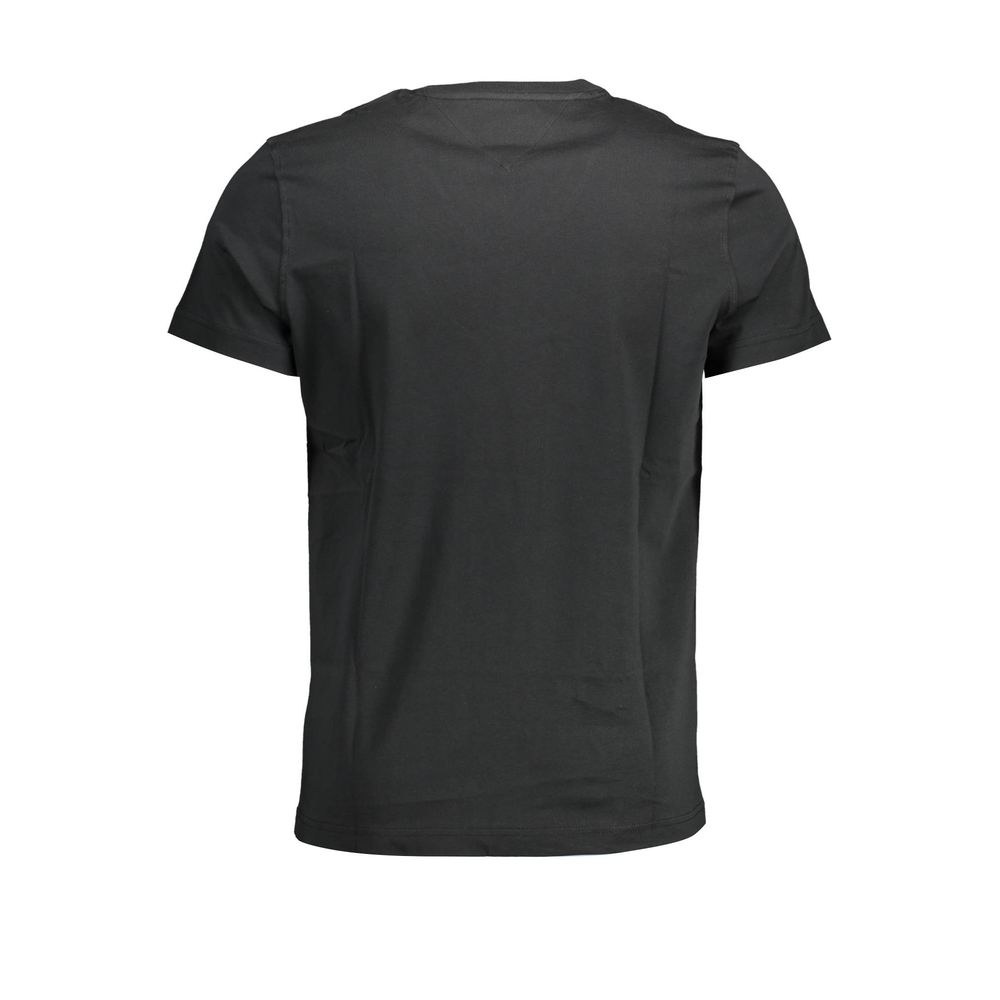 Black Cotton T-Shirt - GlamHub Luxury and Icon Brand Clothing