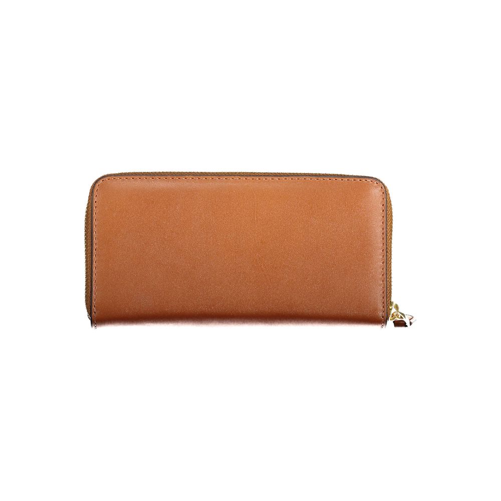 Brown Leather Wallet - GLAMHUB BOUTIQUE 