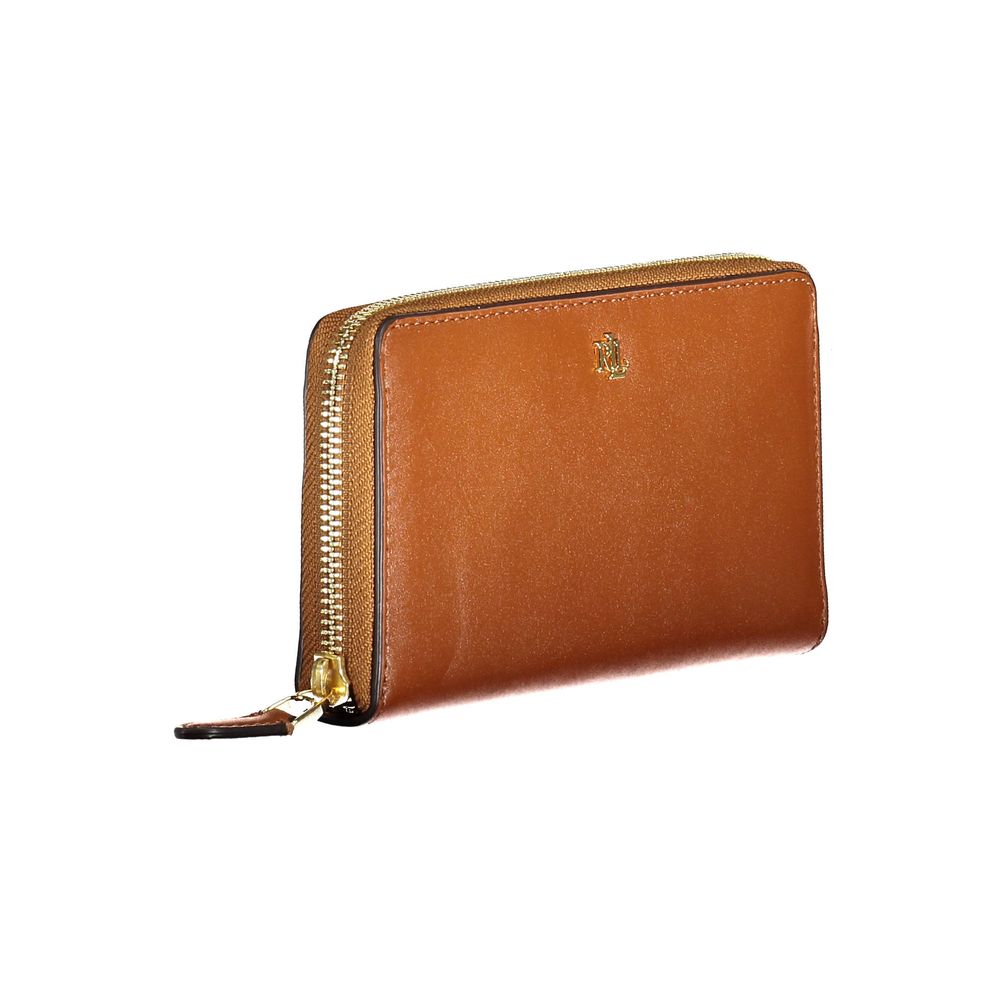 Brown Leather Wallet - GLAMHUB BOUTIQUE 