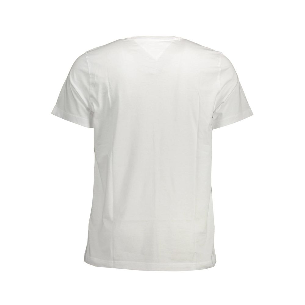 White Cotton T-Shirt - GlamHub Luxury and Icon Brand Clothing