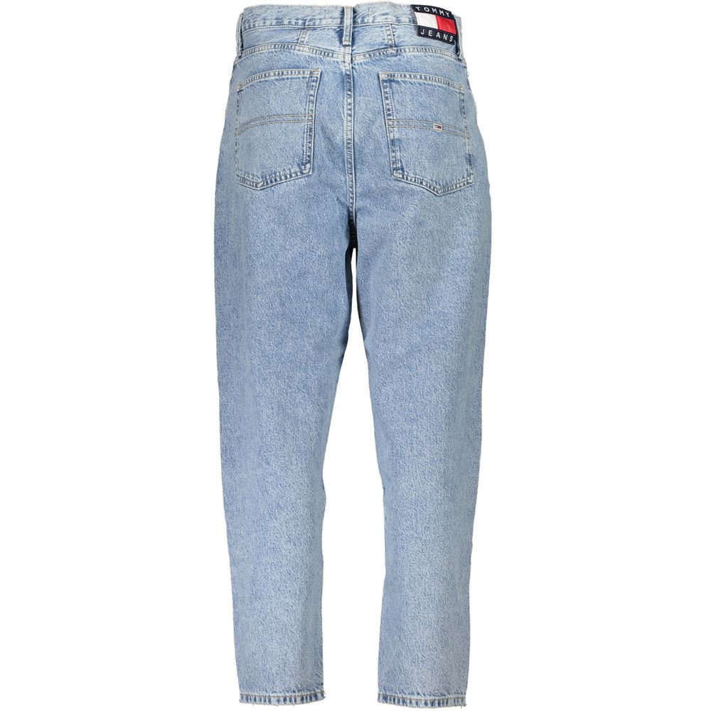 Light Blue Cotton Jeans & Pant - GLAMHUB BOUTIQUE 