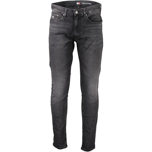 Black Cotton Jeans & Pant - GlamHub Luxury and Icon Brand Clothing