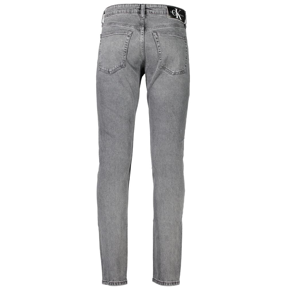 Gray Cotton Jeans & Pant - GLAMHUB BOUTIQUE 