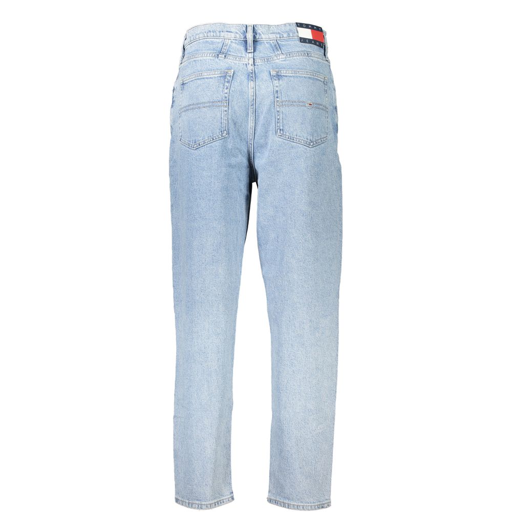 Light Blue Cotton Jeans & Pant - GLAMHUB BOUTIQUE 