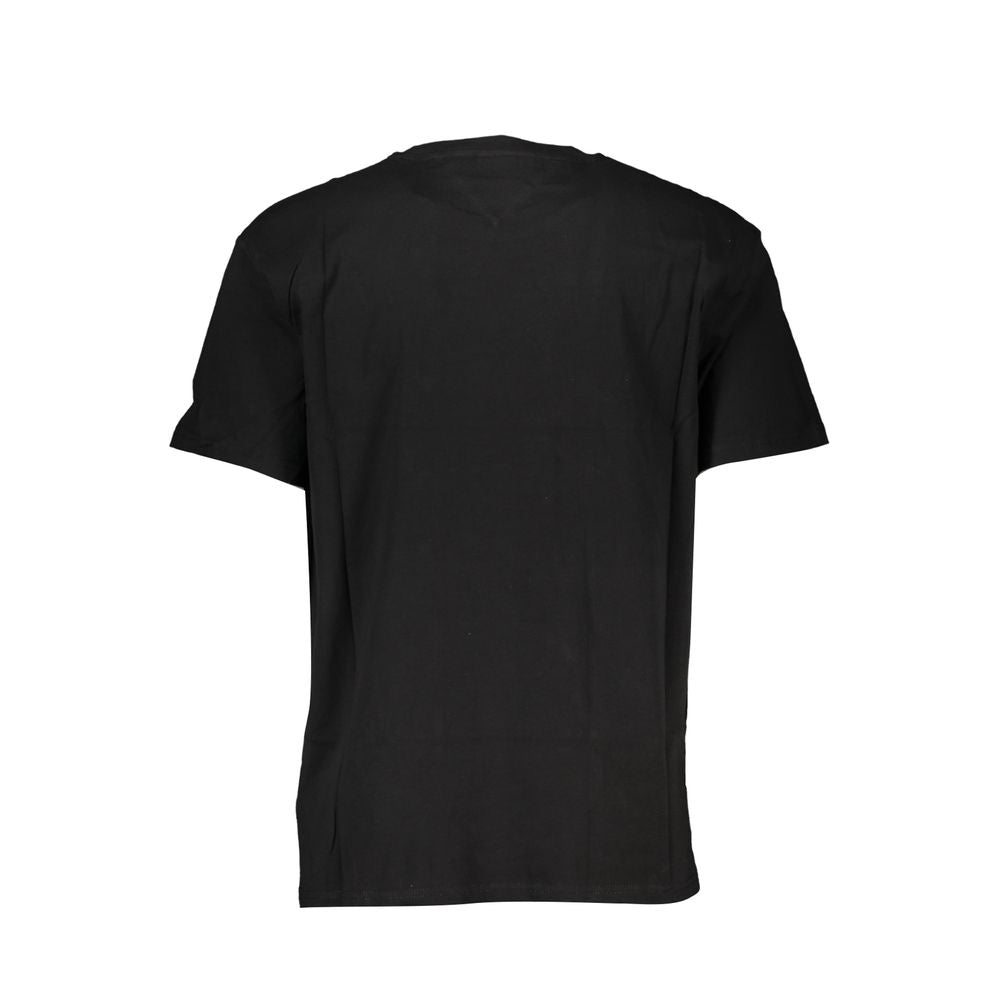 Black Cotton T-Shirt - GlamHub Luxury and Icon Brand Clothing