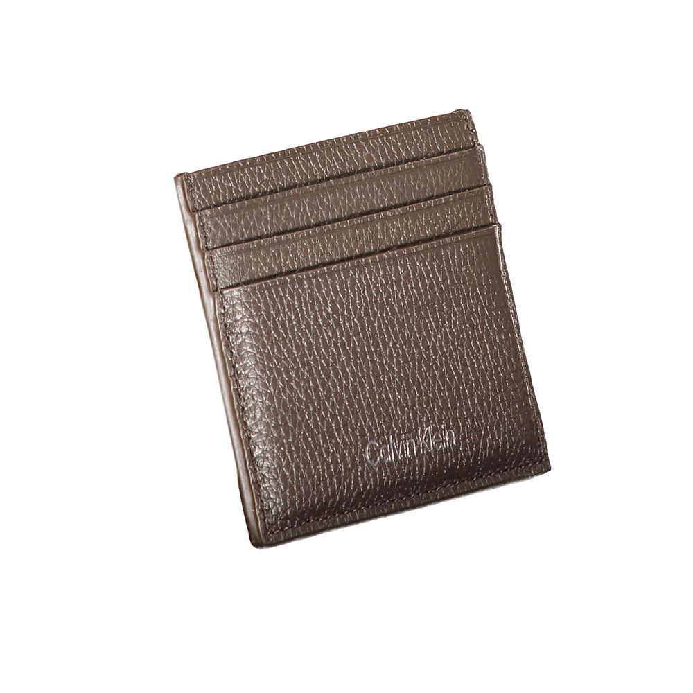 Brown Leather Wallet - GLAMHUB BOUTIQUE 