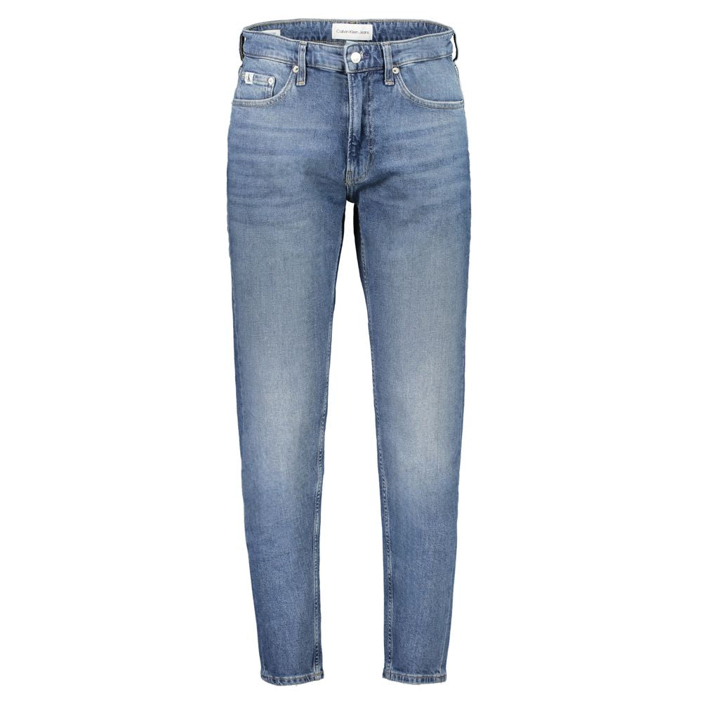 Blue Cotton Jeans & Pant - GlamHub Luxury and Icon Brand Clothing