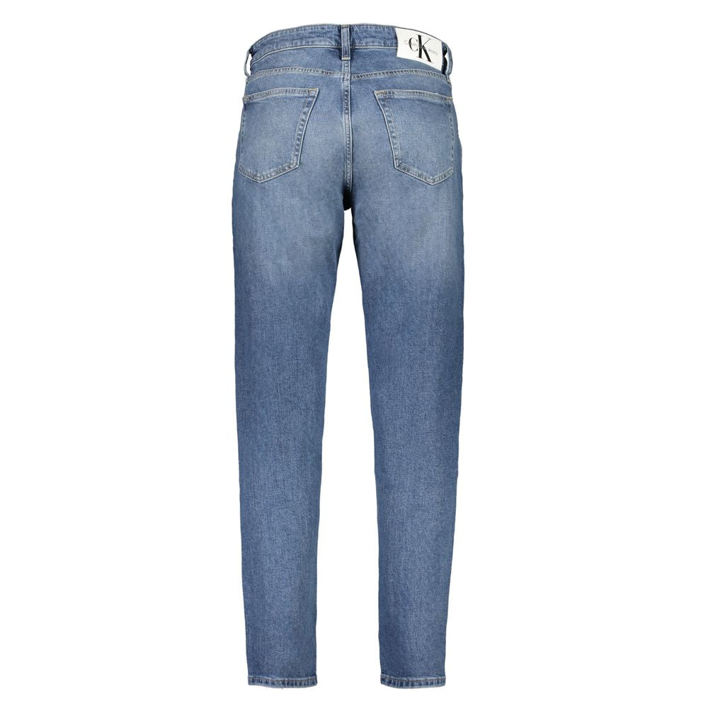 Blue Cotton Jeans & Pant - GlamHub Luxury and Icon Brand Clothing