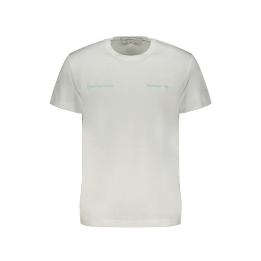 White Cotton T-Shirt - GLAMHUB BOUTIQUE 