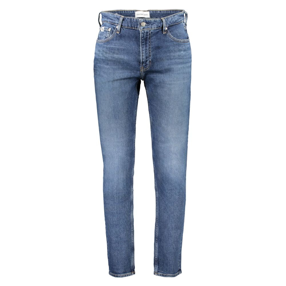 Blue Cotton Jeans & Pant - GlamHub Luxury and Icon Brand Clothing