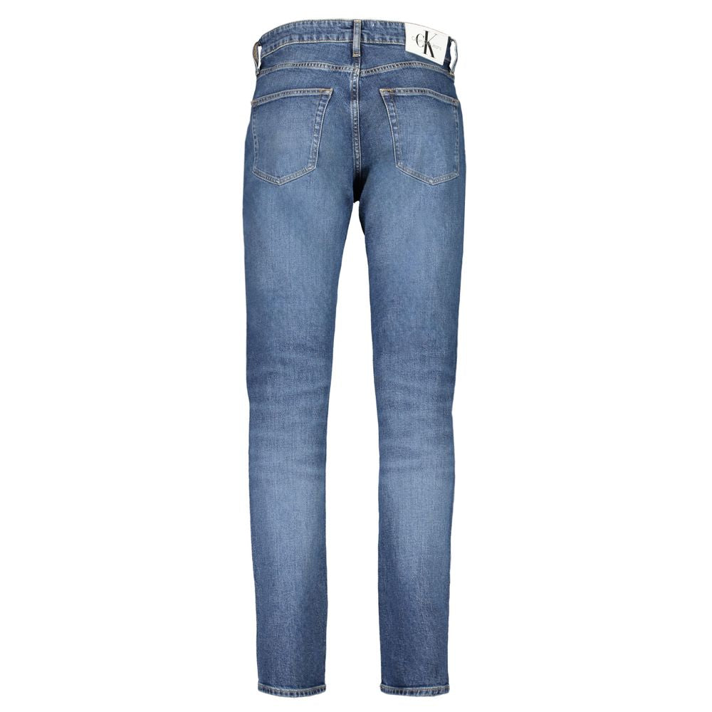 Blue Cotton Jeans & Pant - GlamHub Luxury and Icon Brand Clothing