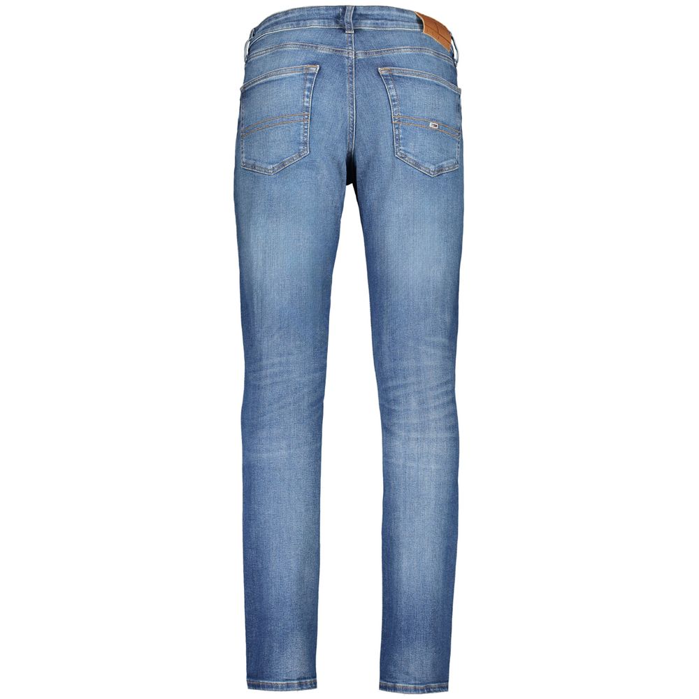 Blue Cotton Jeans & Pant - GlamHub Luxury and Icon Brand Clothing