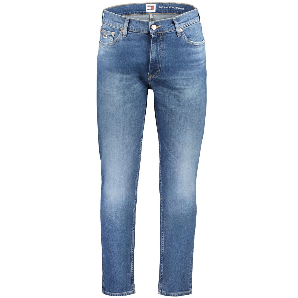 Blue Cotton Jeans & Pant - GlamHub Luxury and Icon Brand Clothing