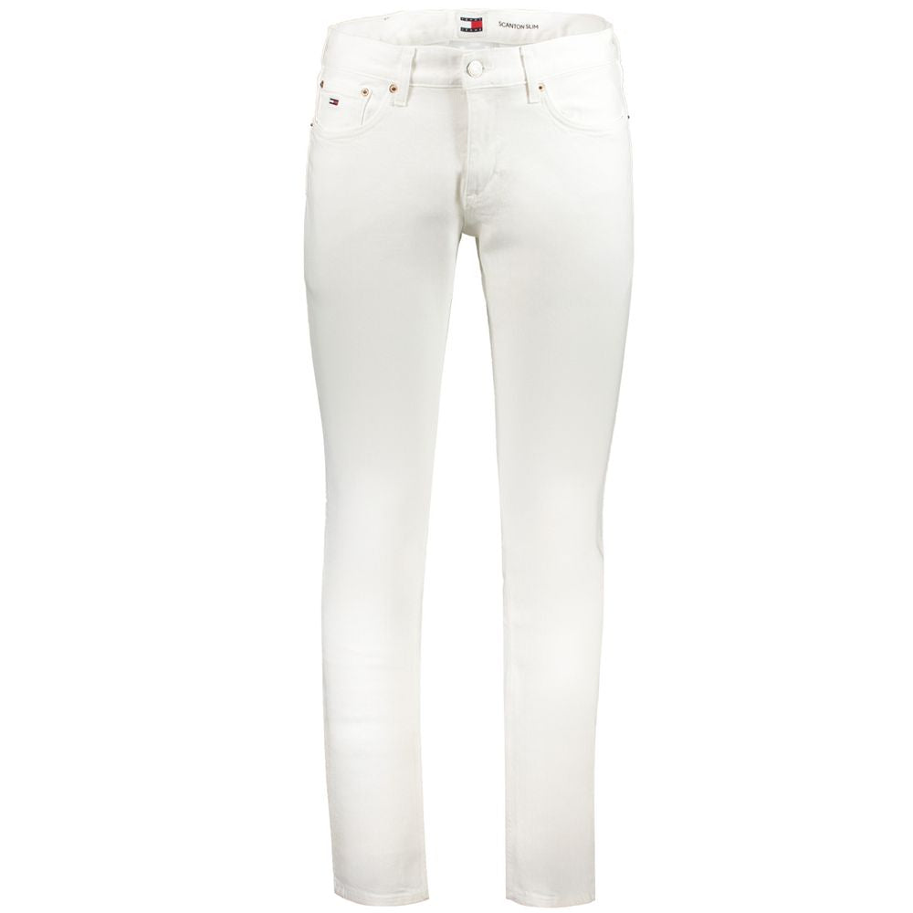 White Cotton Jeans & Pant - GLAMHUB BOUTIQUE 