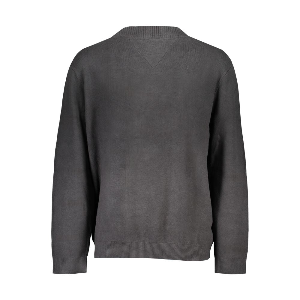 Black Cotton Sweater - GLAMHUB BOUTIQUE 