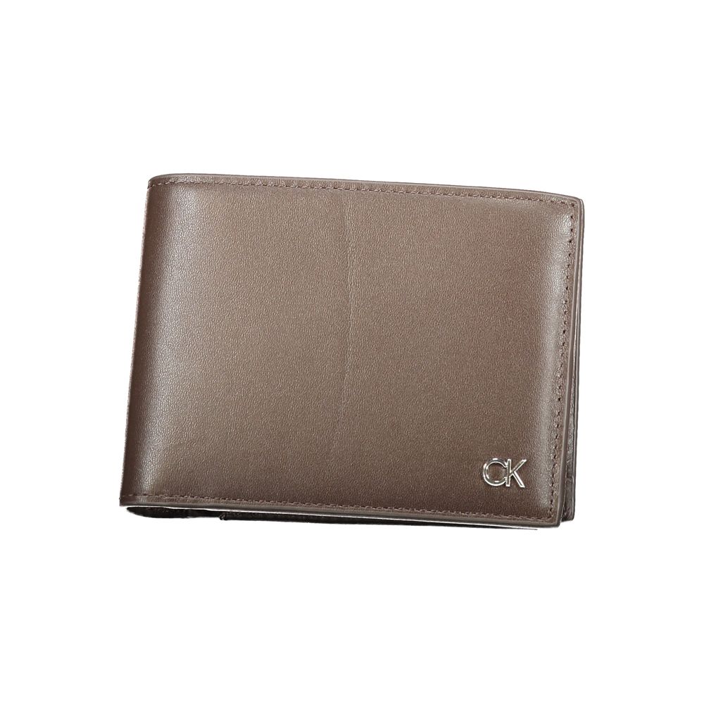 Brown Leather Wallet - GLAMHUB BOUTIQUE 