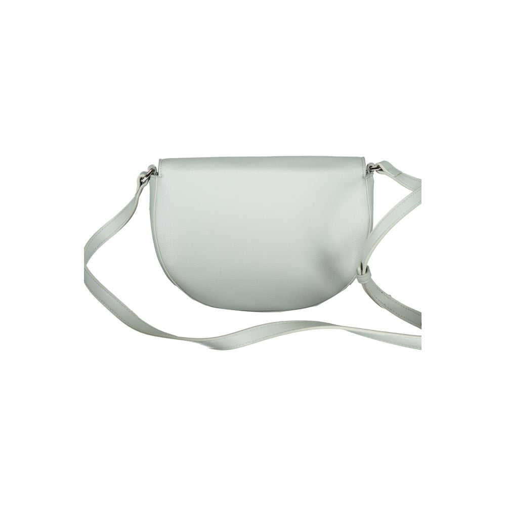 Light Blue Polyethylene Handbag - GLAMHUB BOUTIQUE 