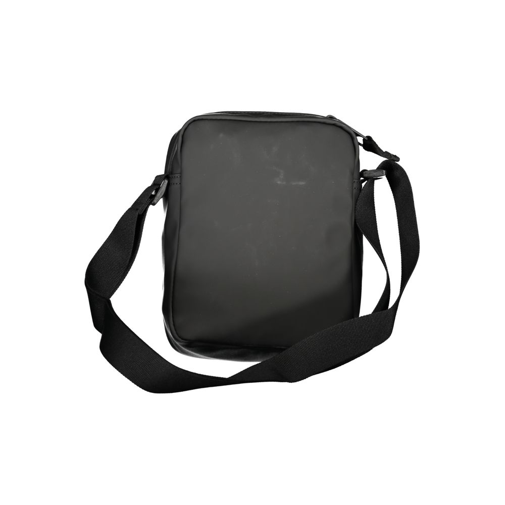 Black Polyethylene Shoulder Bag - GlamHub Luxury and Icon Brand Clothing