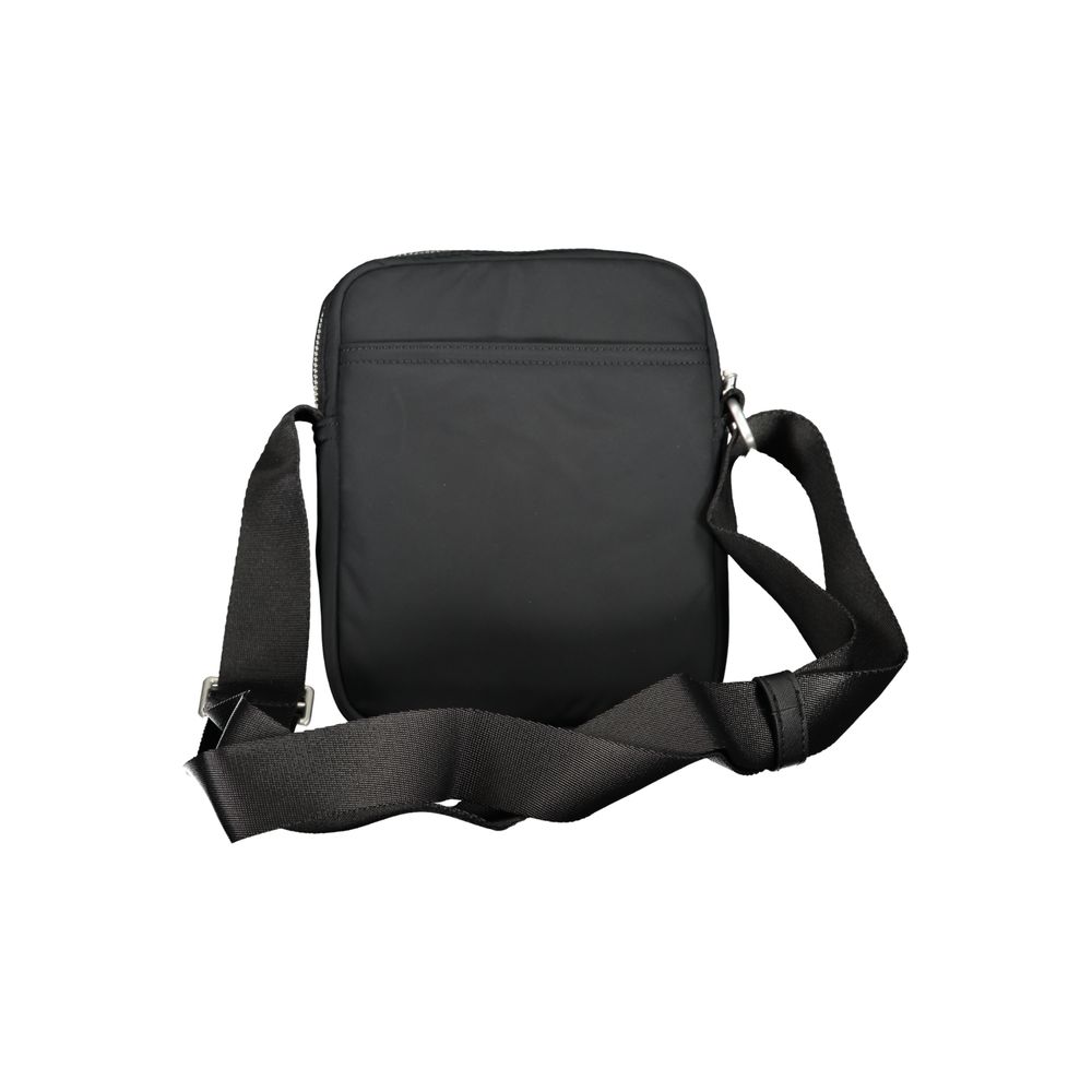 Black Polyester Shoulder Bag - GLAMHUB BOUTIQUE 