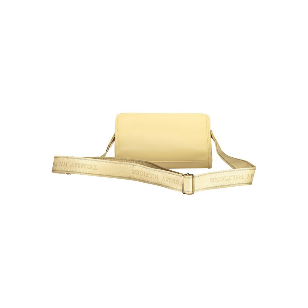 Beige Polyethylene Handbag - GLAMHUB BOUTIQUE 