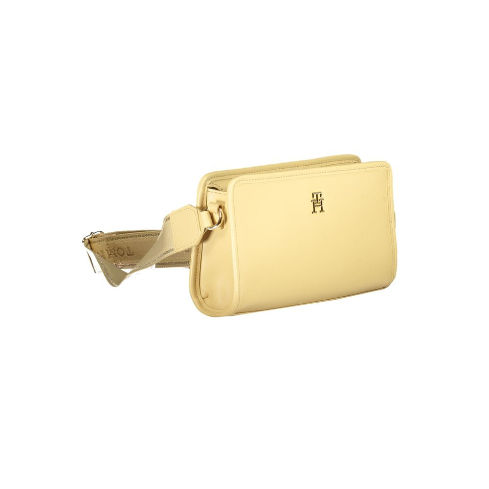 Beige Polyethylene Handbag - GLAMHUB BOUTIQUE 