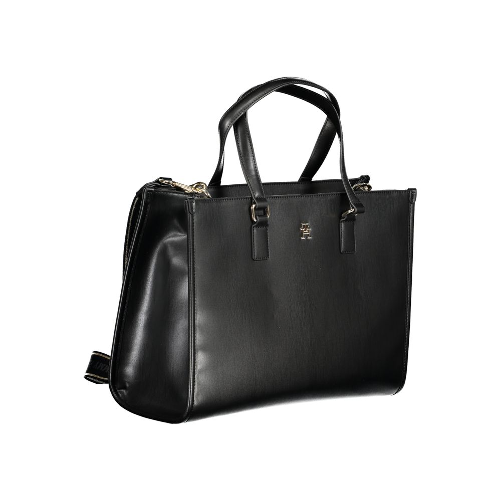 Black Polyethylene Handbag